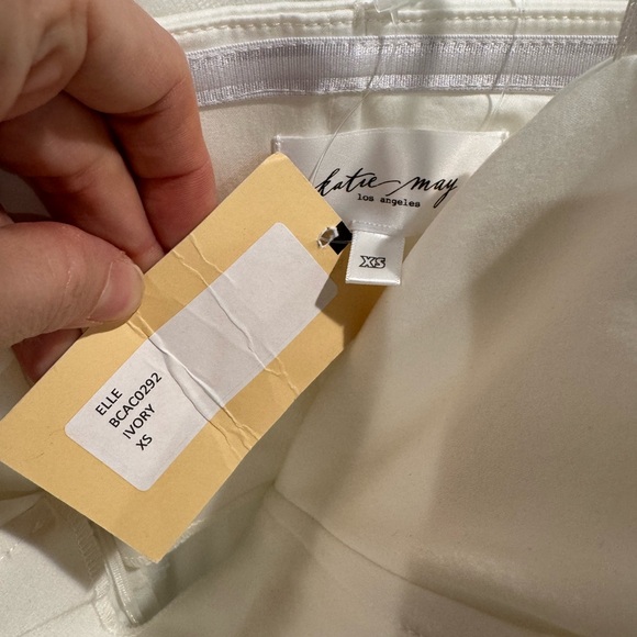 NWT Katie May Elle white tulle mini dress - Picture 6 of 9